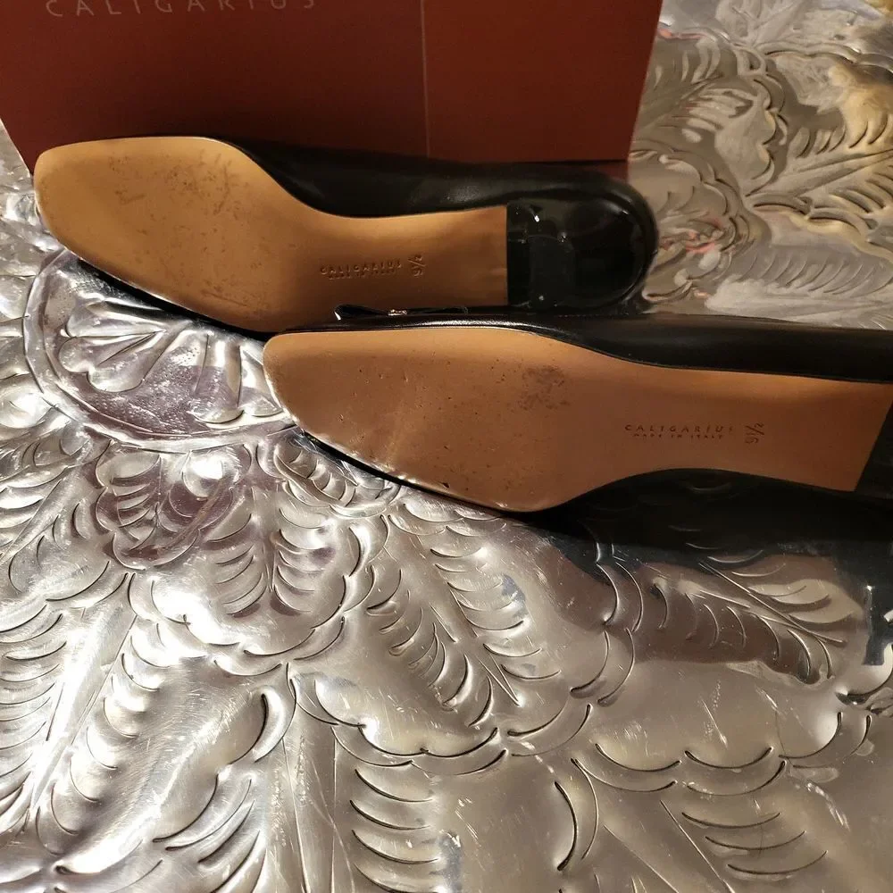 Caligari made in italy-Anita,Tortorella all leather, sz.9.5 4A